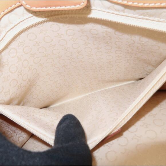 💎✨Beautiful✨💎Authentic CELINE C Macadam Suede Leather Tote Bag Hand Bag - Picture 13 of 15